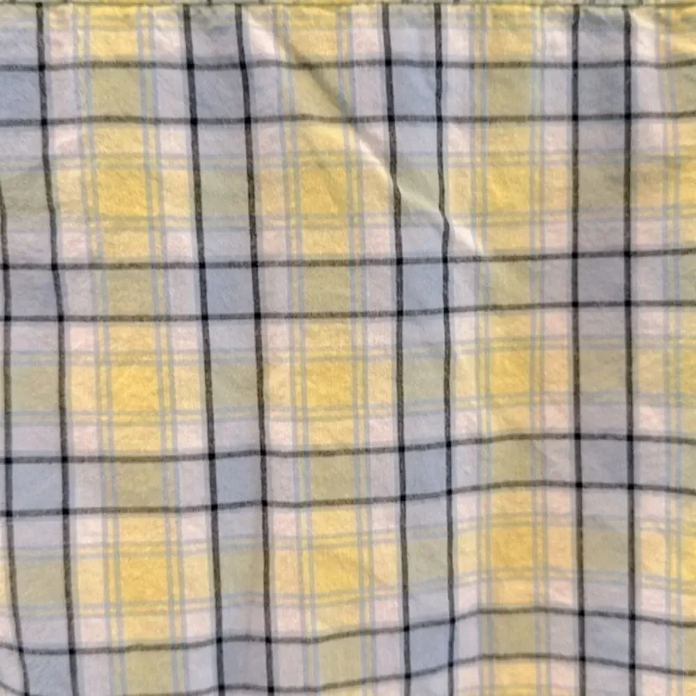Gymboree Blue/Yellow Plaid‎ Button Down Dress Shirt 12-18 Month